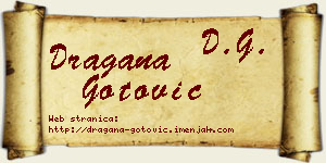 Dragana Gotović vizit kartica
